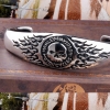 Handmade Thai Silver Men's Bracelet Skull Bracelet