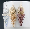 Handmade Korean Cyrstal Charming Earrings