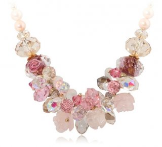 Korean Crystal Charming Necklace