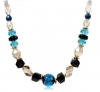 Handmade Crystal Charming Necklace - Blue Dream