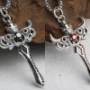 Thailand Silver Cross Amulet Pendant for Lovers