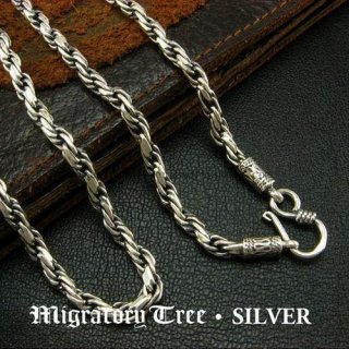 3MM Thai Silver Necklace Lucky Necklace for Men