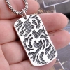 Handmade Thailand Silver Dragon Amulet Pendant