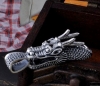 Handmade Thailand Silver Dragon Pendant for Men