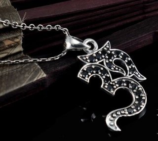 Handmade Thailand Silver OM Pendant for Men