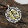 925 Silver Thailand Dragon and Phonix Pendant