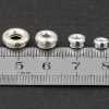 925 Silver Space beads Silver beads DIY