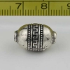 925 Silver Lucky Symbol Beads Handmade Silver Beads