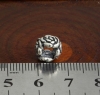 Hanmade 925 Silver Rose Flower Beads Jewelry Beads