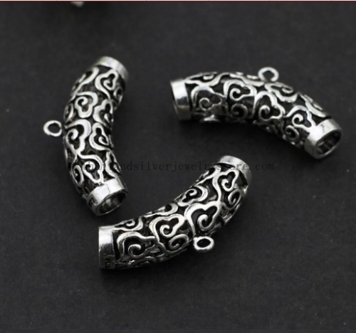 925 Silver Flower PBead Handmand Silver Bead