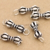 Handmade 925 Silver Buddhist Dorje Bead DIY Jewelry