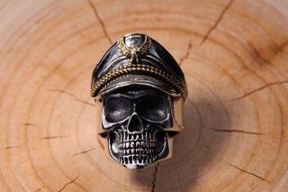 S925 sterling silver vintage Thai silver man domineering Fashion Eagle Skull Ring made old trend eagle ring