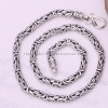 3MM Thailand Sterling Silver Longevity Necklace