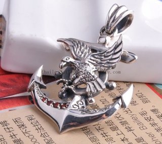 Handmade 925 Silver Eagle Pendant Thailand Pendant