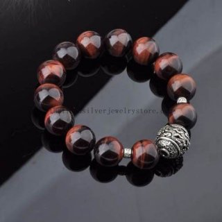 925 Silver Pearl Bracelet Tiger's eye bracelet